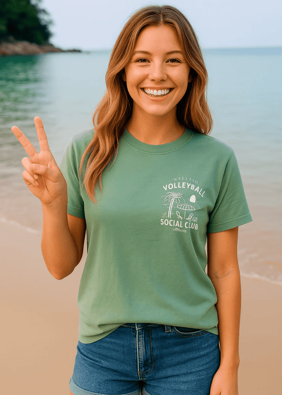 Weekend Volleyball Social Club Tee